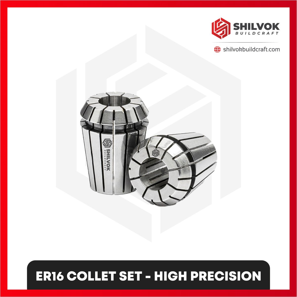 ER COLLET SET HP-03 ER16 | ER COLLET SET - HIGH PRECISION - Image 1