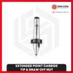 EXTENDED POINT CARBIDE TIP & DRAW OFF NUT