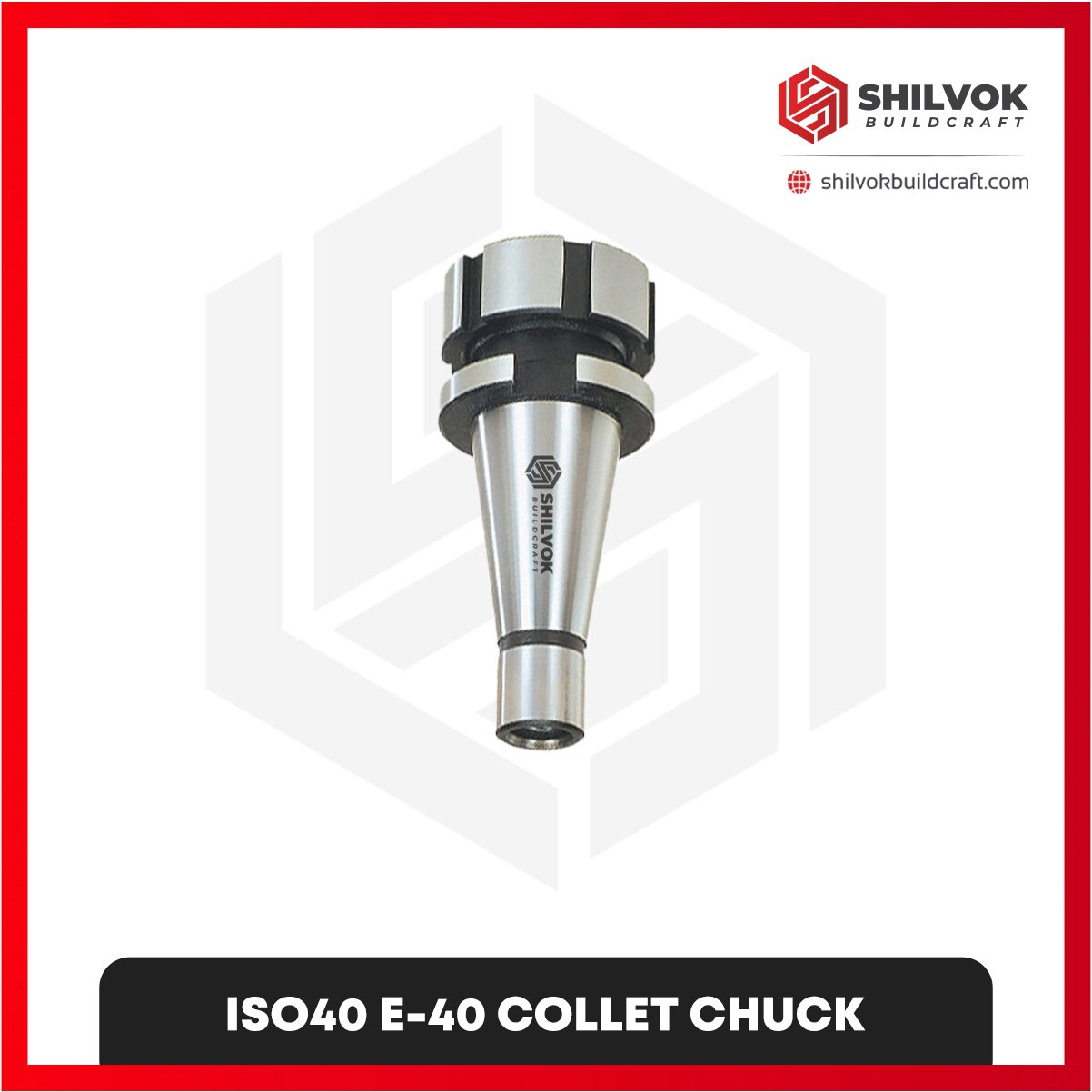 ISO40 E-40 COLLET CHUCK ISO40 E-40 COLLET CHUCK - Image 1