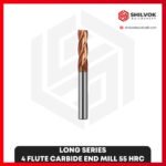 LONG SERIES | 4 Flute Carbide End Mill 55 HRC