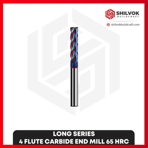 LONG SERIES | 4 Flute Carbide End Mill 65 HRC