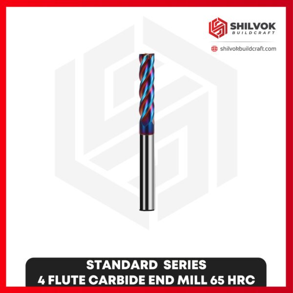 STANDARD SERIES | 4 Flute Carbide End Mill 65 HRC