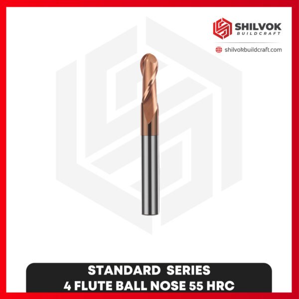 STANDARD  SERIES | 4 Flute Ball nose 55 HRC