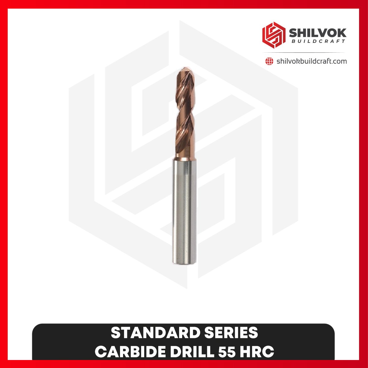 STANDARD SERIES STANDARD SERIES | Carbide Drill 55 HRC - Image 1
